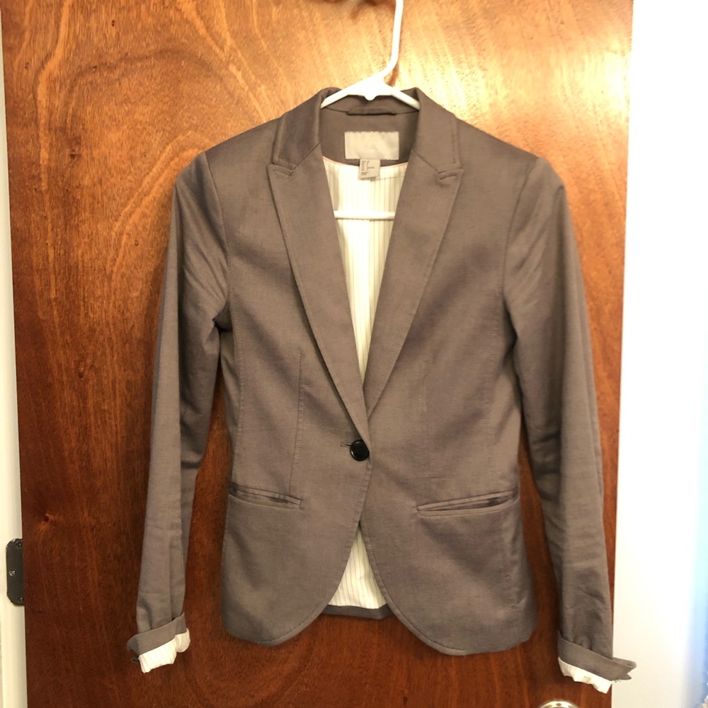 Gray Blazer